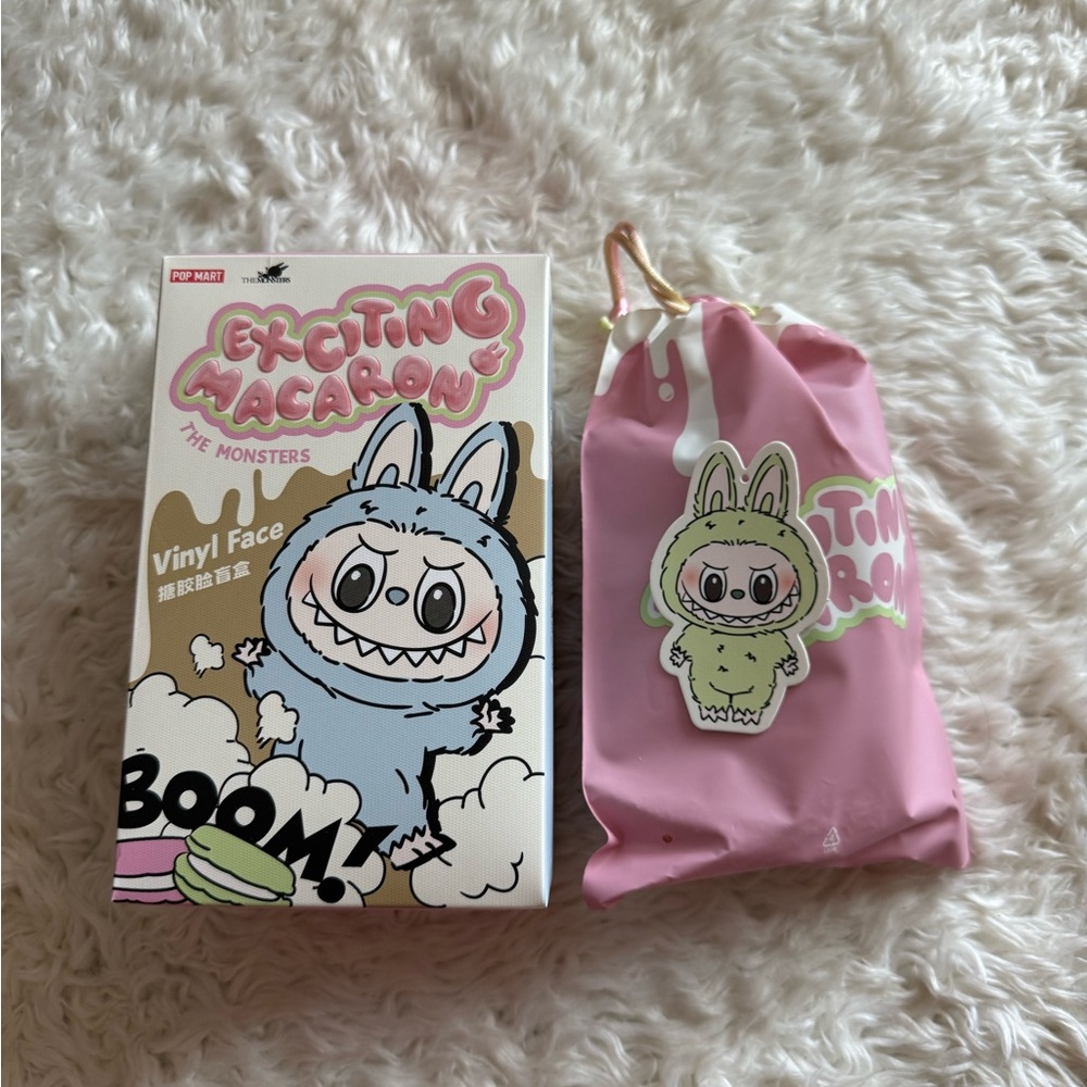 Pop Mart Labubu Exciting Macaron – Green Grape 🍇✨